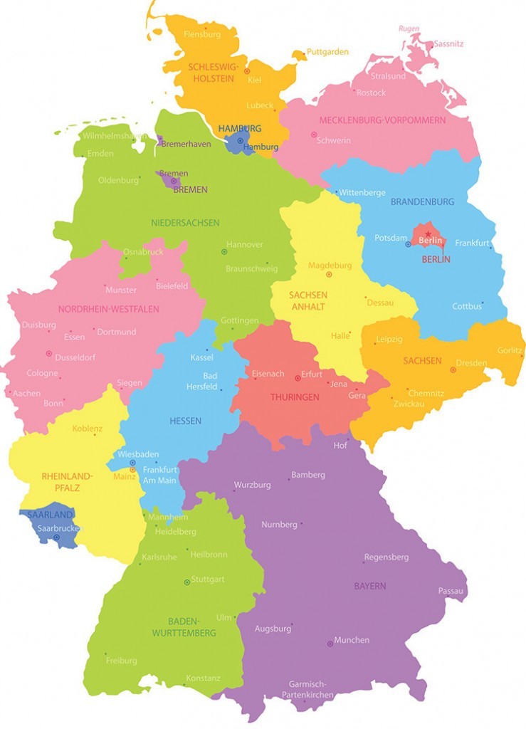 Regional-Map-Germany