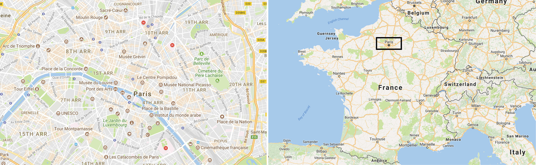 Map-Paris-France
